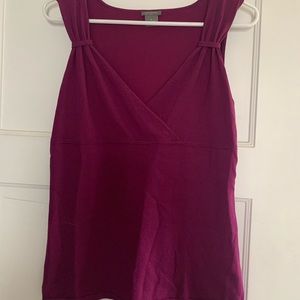 Purple Ann Taylor sweater, size M